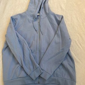 Light blue H&M zip up